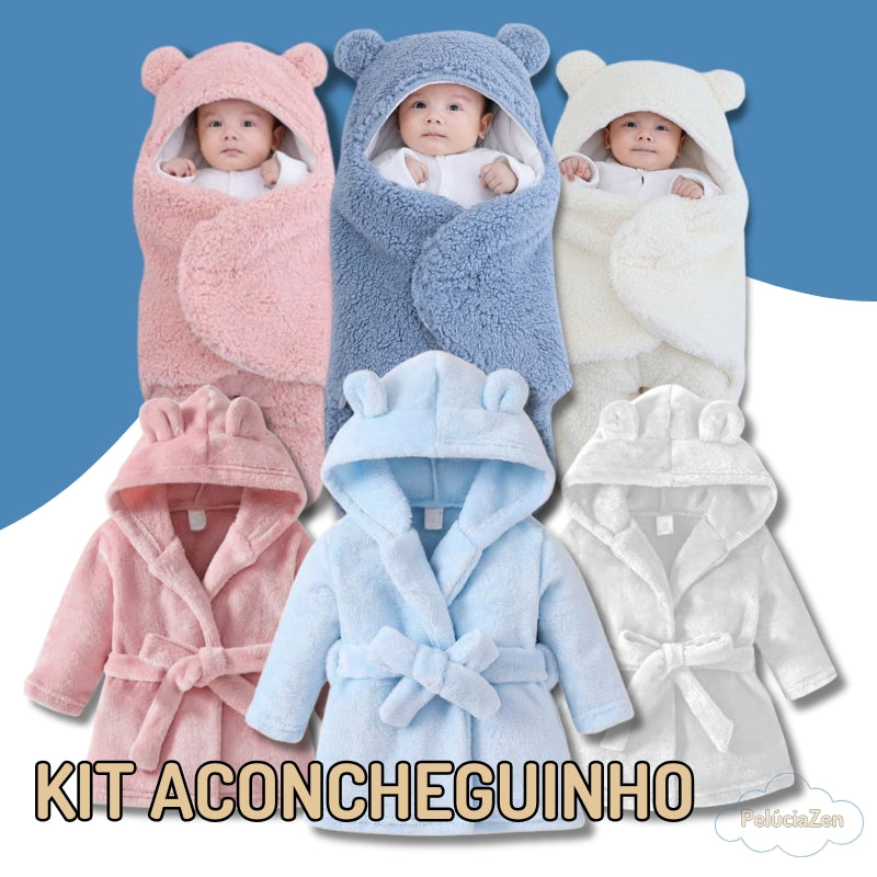 Compre 1 Leve 2 - Kit AconcheguinhoZen™ – CharutinhoZen + Roupão Do Ursinho