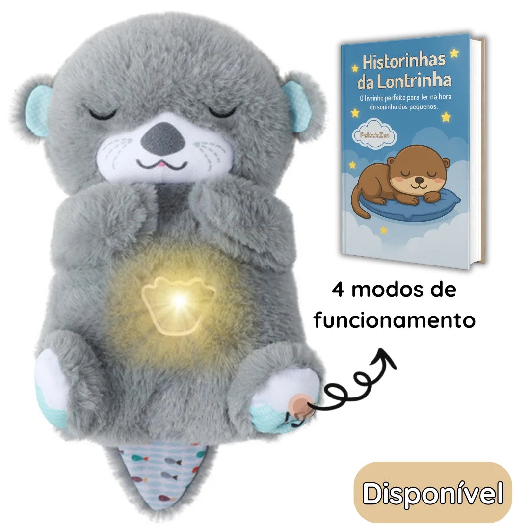 Compre 1 Leve 2 - Lontrinha do Sono + Livro De Historinhas - O Presente Perfeito