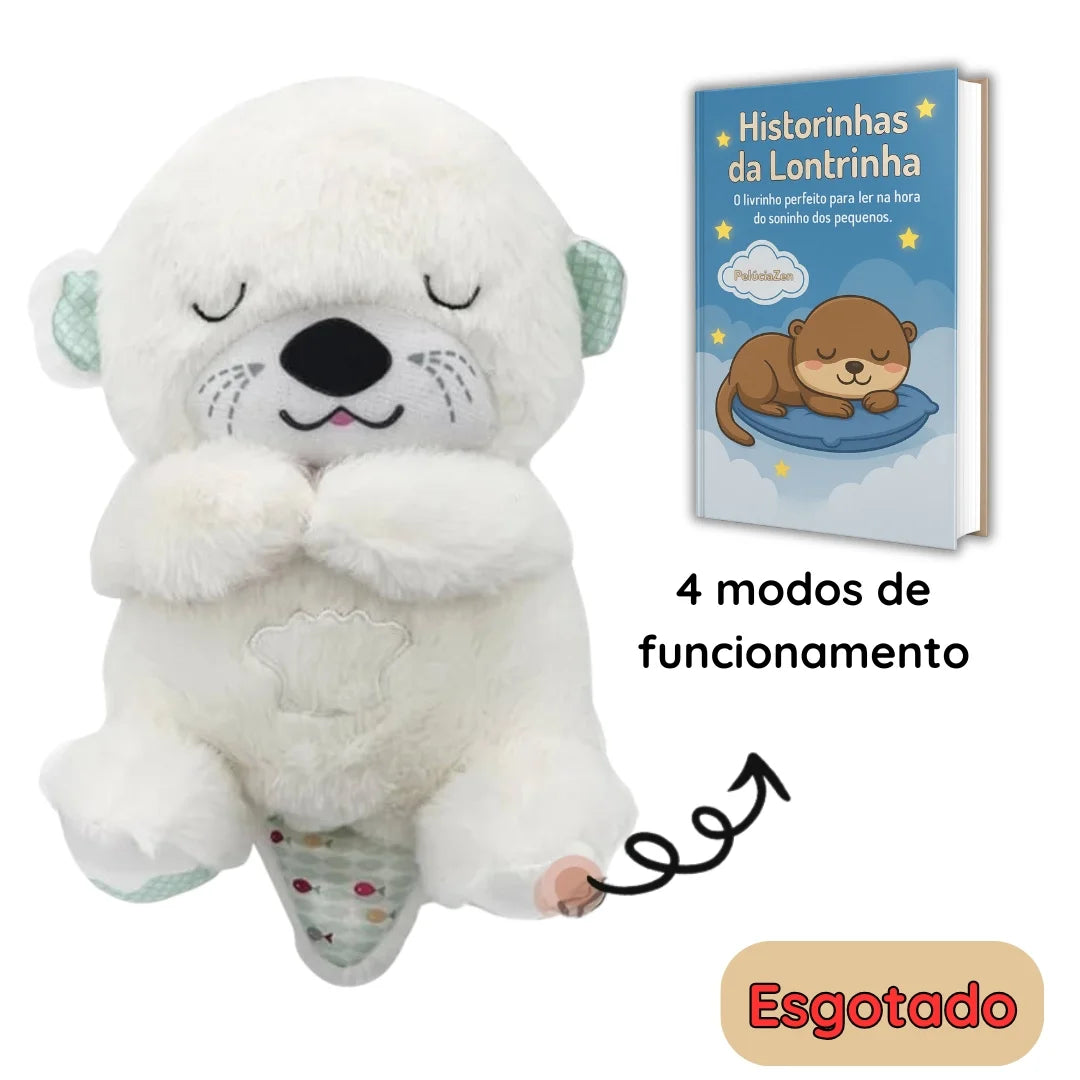 Compre 1 Leve 2 - Lontrinha do Sono + Livro De Historinhas - O Presente Perfeito